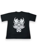 Camiseta negra kumara oversize