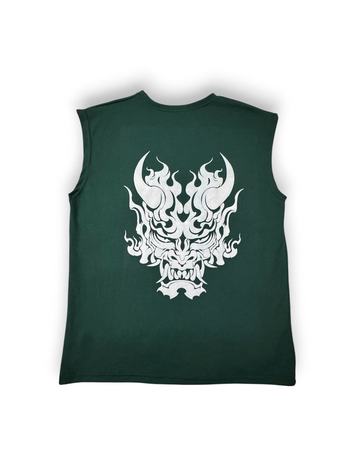 Chaleco verde kumara oversize