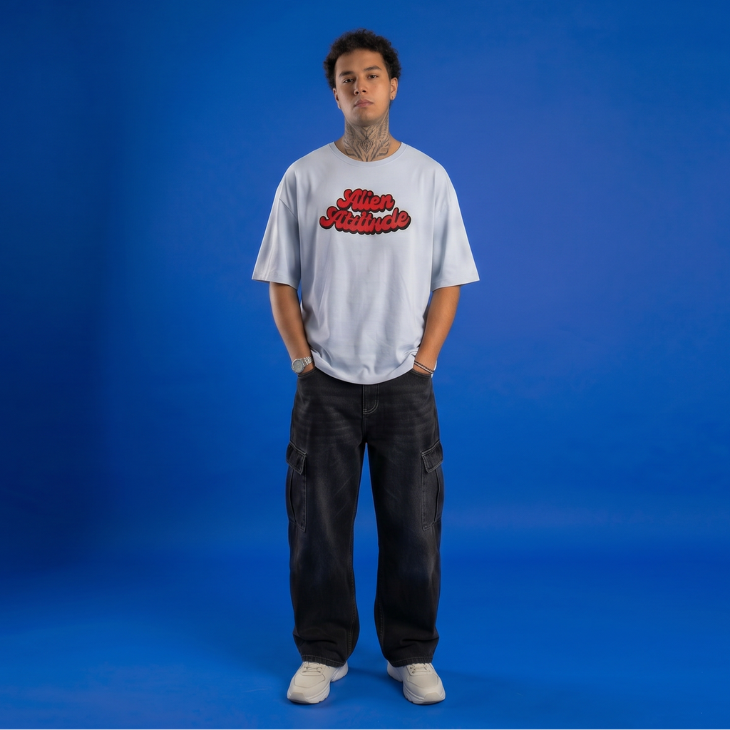 Camiseta Alien oversize